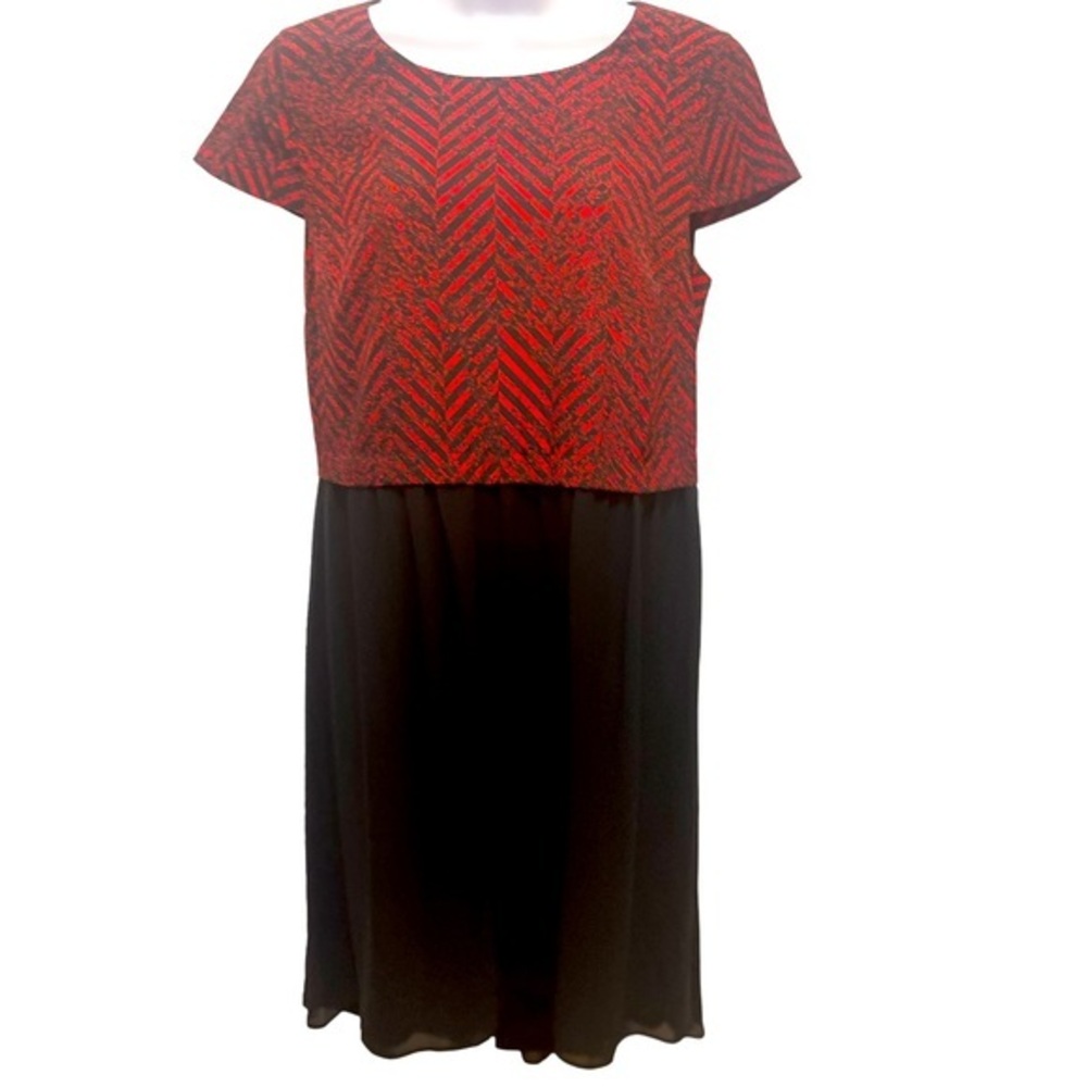 Kensie Red and Black Dress NWOT Size Small